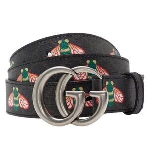 Gucci GG Marmont Supreme Bee Belt
